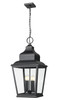 Z-Lite - 5029CHXL-BK - Four Light Outdoor Chain Mount Ceiling Fixture - Raphael - Sand Black