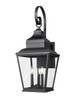 Z-Lite - 5029B-BK - Three Light Outdoor Wall Mount - Raphael - Sand Black