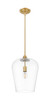 Z-Lite - 473P12-BBR - One Light Pendant - Joliet - Burnished Brass