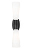 Z-Lite - 4504-2SL-MB - Two Light Wall Sconce - Emrys - Matte Black