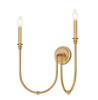 Z-Lite - 4505-2S-RB - Two Light Wall Sconce - Jisele - Rubbed Brass