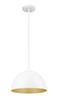Z-Lite - 4501P12-MW - One Light Pendant - Vega - Matte White