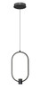 Z-Lite - 4101-8MB-LED - LED Pendant - Saros - Matte Black
