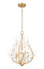 Z-Lite - 353-18MGLD - Four Light Chandelier - Claudine - Modern Gold