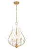 Z-Lite - 353-18MGLD - Four Light Chandelier - Claudine - Modern Gold