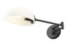 Z-Lite - 3048S-MB - One Light Wall Sconce - Breton - Matte Black