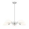 Z-Lite - 3048-5BN - Five Light Chandelier - Breton - Brushed Nickel