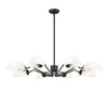 Z-Lite - 3048-8MB - Eight Light Chandelier - Breton - Matte Black