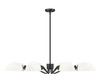 Z-Lite - 3048-8MB - Eight Light Chandelier - Breton - Matte Black