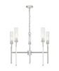 Z-Lite - 3047-5BN - Five Light Chandelier - Esme - Brushed Nickel