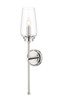 Z-Lite - 2013-1S-PN - One Light Wall Sconce - Clara - Polished Nickel