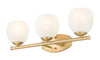 Z-Lite - 1963-3V-MGLD - Three Light Vanity - Colette - Modern Gold