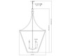Z-Lite - 1961-8RB - Eight Light Chandelier - Montalcino - Rubbed Brass