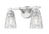 Z-Lite - 1960-2V-BN - Two Light Vanity - Andree - Brushed Nickel