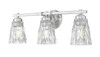 Z-Lite - 1960-3V-BN - Three Light Vanity - Andree - Brushed Nickel