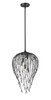 Z-Lite - 1957P15-MB - Five Light Pendant - Gabriella - Matte Black