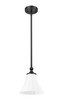 Z-Lite - 1958P8-MB - One Light Pendant - Fleur - Matte Black