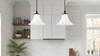 Z-Lite - 1958P12-MB - One Light Pendant - Fleur - Matte Black