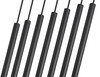 Z-Lite - 919MP24-7L-MB-LED - LED Linear Chandelier - Forest - Matte Black