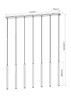 Z-Lite - 919MP24-7L-BN-LED - LED Linear Chandelier - Forest - Brushed Nickel