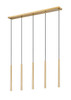 Z-Lite - 919MP24-5L-MGLD-LED - LED Linear Chandelier - Forest - Modern Gold
