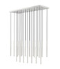 Z-Lite - 919MP24-23L-BN-LED - LED Linear Chandelier - Forest - Brushed Nickel