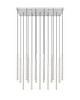 Z-Lite - 919MP24-17L-BN-LED - LED Linear Chandelier - Forest - Brushed Nickel
