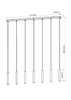 Z-Lite - 919MP12-7L-MB-LED - LED Linear Chandelier - Forest - Matte Black