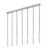 Z-Lite - 919MP12-7L-BN-LED - LED Linear Chandelier - Forest - Brushed Nickel