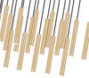 Z-Lite - 919MP12-23L-MGLD-LED - LED Linear Chandelier - Forest - Modern Gold