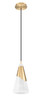 Z-Lite - 828P7-MGLD - One Light Pendant - Aimie - Modern Gold