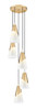 Z-Lite - 828P7-5R-MGLD - Five Light Chandelier - Aimie - Modern Gold