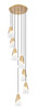 Z-Lite - 828P6-7R-MGLD - Seven Light Chandelier - Aimie - Modern Gold