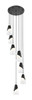 Z-Lite - 828P6-7R-MB - Seven Light Chandelier - Aimie - Matte Black