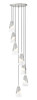 Z-Lite - 828P6-7R-BN - Seven Light Chandelier - Aimie - Brushed Nickel