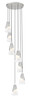 Z-Lite - 828P6-7R-BN - Seven Light Chandelier - Aimie - Brushed Nickel