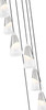 Z-Lite - 828P6-7R-BN - Seven Light Chandelier - Aimie - Brushed Nickel