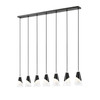 Z-Lite - 828P6-7L-MB - Seven Light Linear Chandelier - Aimie - Matte Black