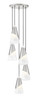 Z-Lite - 828P6-5R-BN - Five Light Chandelier - Aimie - Brushed Nickel