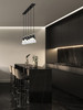 Z-Lite - 828P6-5L-MB - Five Light Linear Chandelier - Aimie - Matte Black