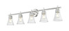 Z-Lite - 7519-5V-BN - Five Light Vanity - Belle - Brushed Nickel