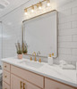 Z-Lite - 7519-4V-MGLD - Four Light Vanity - Belle - Modern Gold