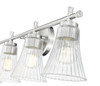 Z-Lite - 7519-4V-BN - Four Light Vanity - Belle - Brushed Nickel