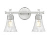 Z-Lite - 7519-2V-BN - Two Light Vanity - Belle - Brushed Nickel
