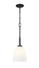 Z-Lite - 7518P8-MB - One Light Pendant - Naya - Matte Black
