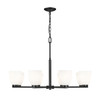 Z-Lite - 7518-8MB - Eight Light Chandelier - Naya - Matte Black