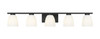 Z-Lite - 7518-5V-MB - Five Light Vanity - Naya - Matte Black