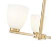 Z-Lite - 7518-3MGLD - Three Light Chandelier - Naya - Modern Gold