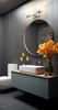 Z-Lite - 7518-2V-CH - Two Light Vanity - Naya - Chrome