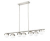 Z-Lite - 7517-7L-BN - Seven Light Linear Chandelier - Realm Sphere - Brushed Nickel